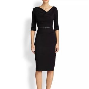 Black Halo black Jackie O dress